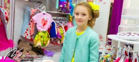 «MasterSound» для открытия детского бутика «Stilnyashka» в Новосибирске